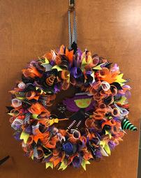 Halloween Wreath 202//255